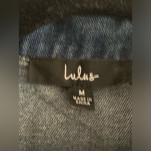 Lulus Flawless Trend Medium Wash Denim Long size medium NWT 🤠 - Picture 7 of 12